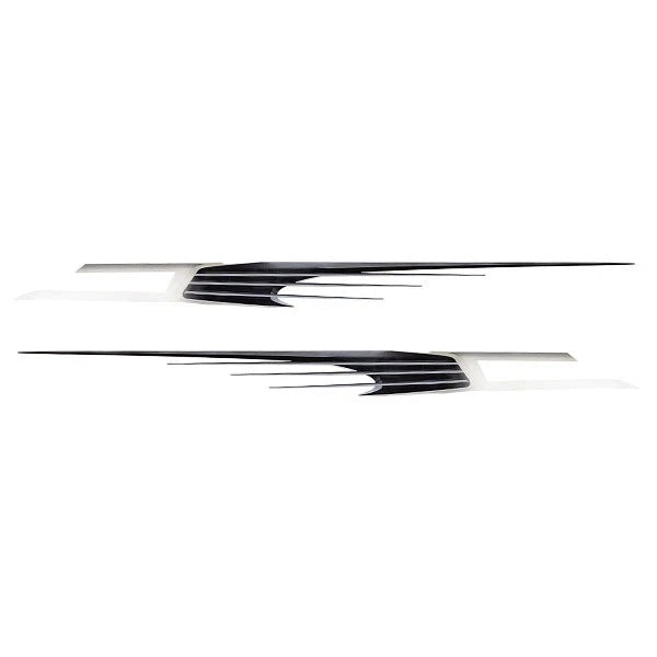 Larson Boat Graphic Decal 147345 - Black - Silver 122 X 8 3/4 Inch