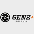 MasterCraft Boat Decal Sticker 750218 - GEN2+ Surf System Black Orange