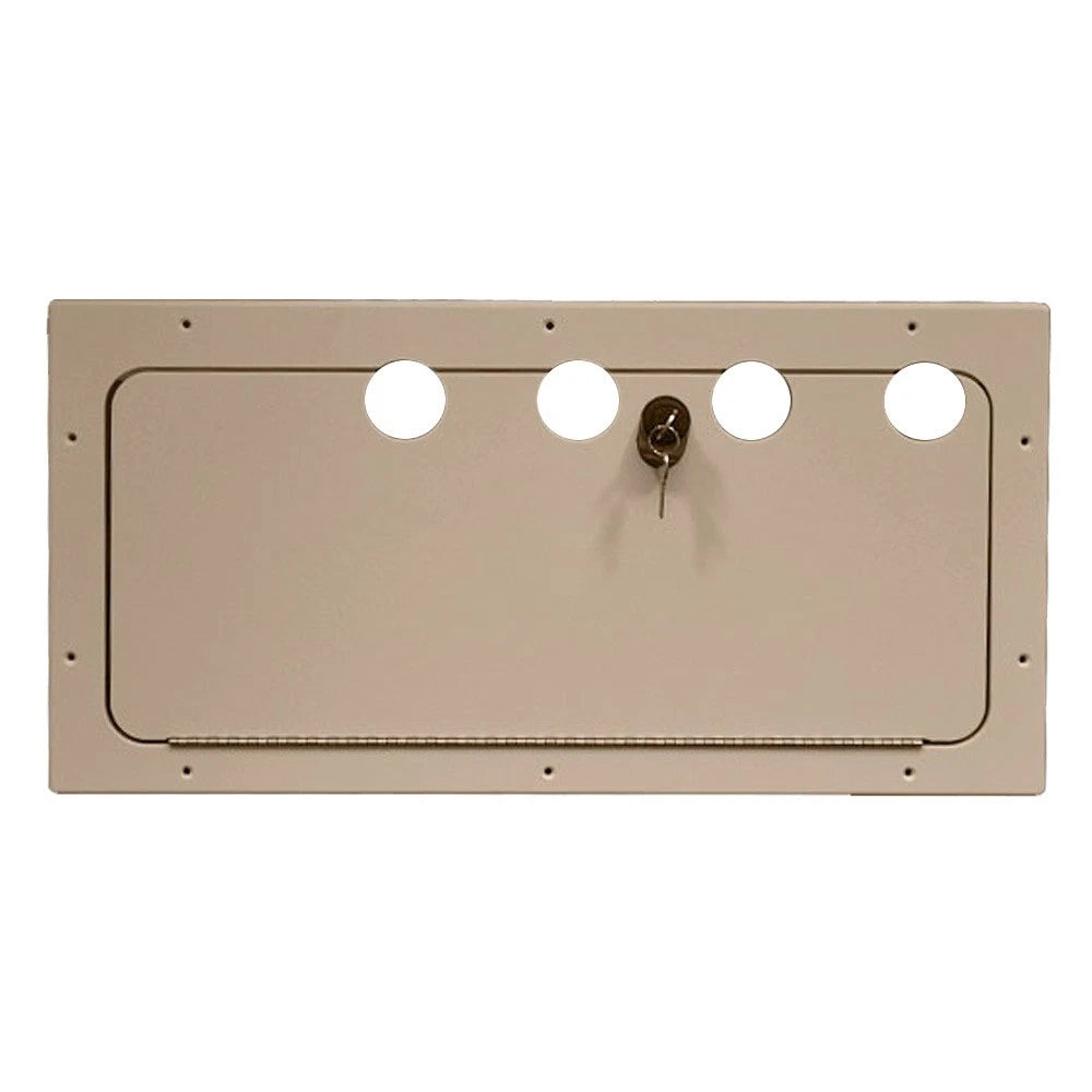 Jet Tech Boat Rod Locker Door 9754-35 - 12 1/2 X 25 1/4 Inch