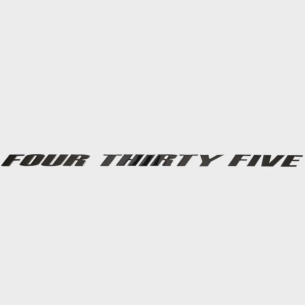Sea Ray Boat Raised Decal 3318101 - Four Thirty Five Black 23 Inch