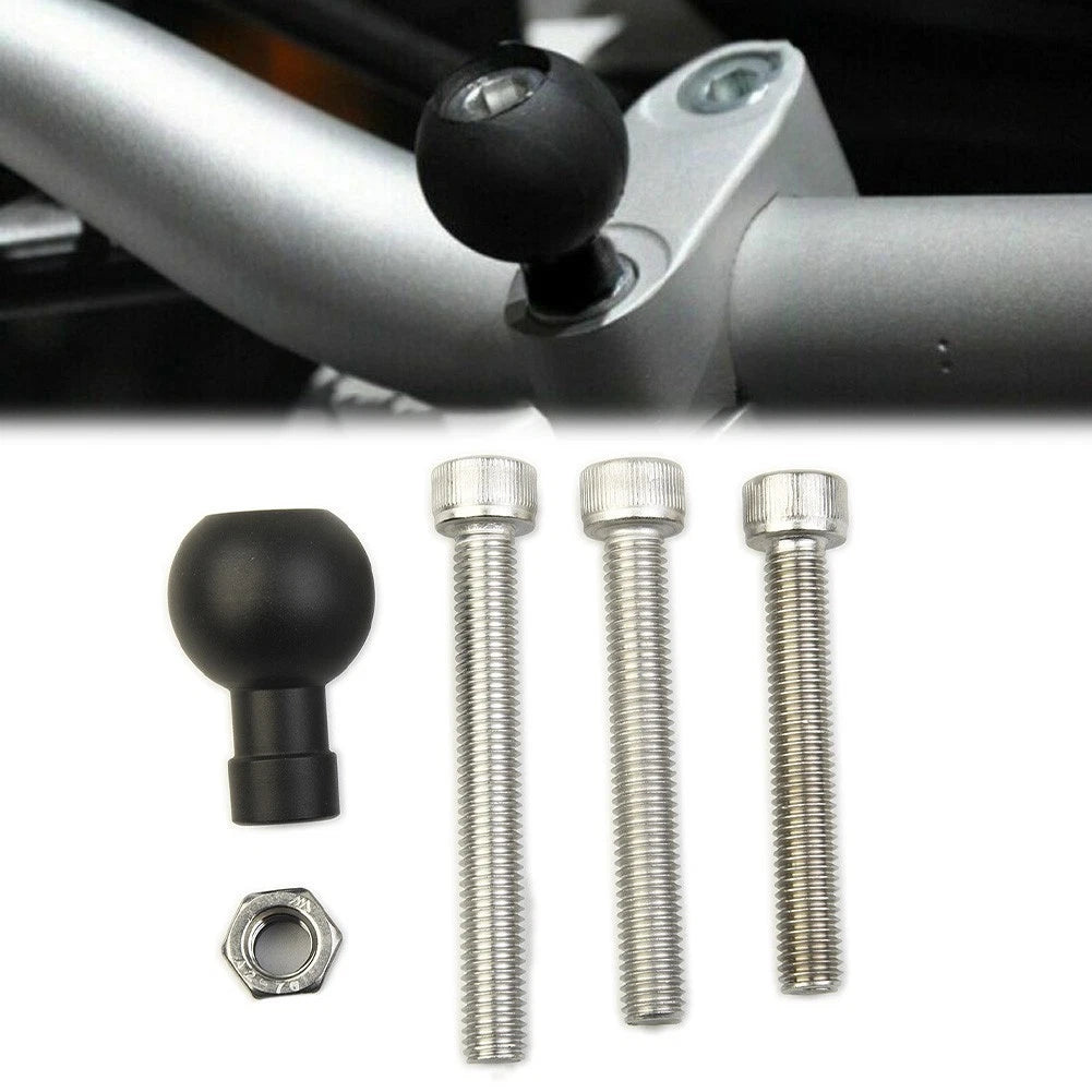 Handlebar Motorcycle Clamp with 1 Ball and M/8 Screws for RAM-B-367U Mount