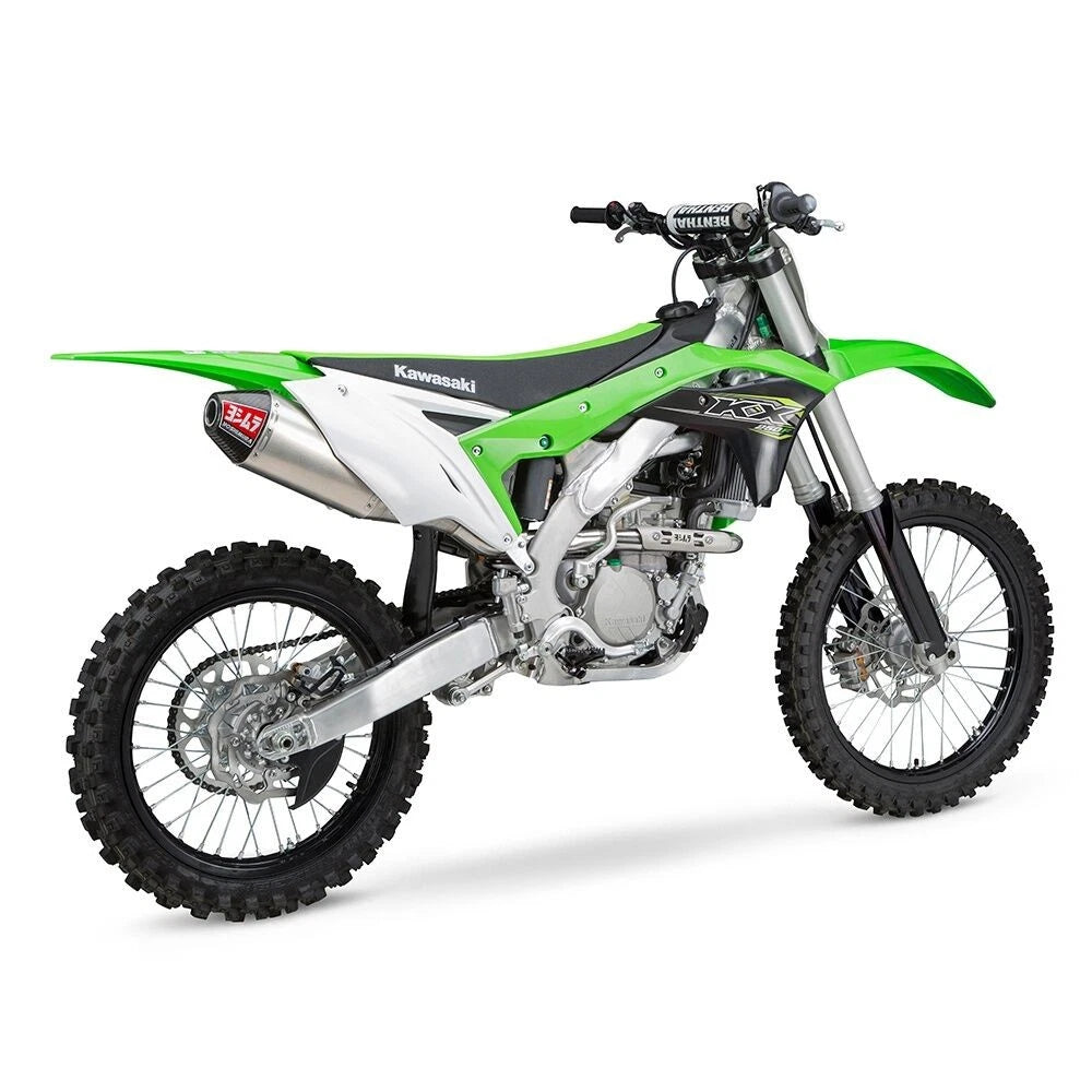 Yoshimura RS4 Stainless Full Exhaust/Alloy Muffler for Kawasaki KX250F 2017-2020
