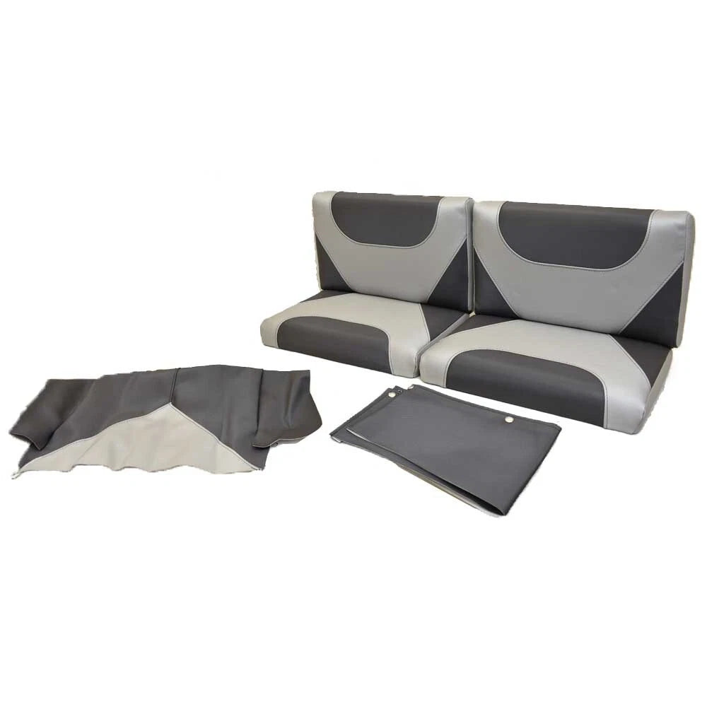 Alumacraft Boat Seat Cushion Set 22140014615 - Charcoal Gray (6 PC)