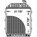 D5NN8005P Radiator Fits Ford Tractor 8700 with Oil Cooler