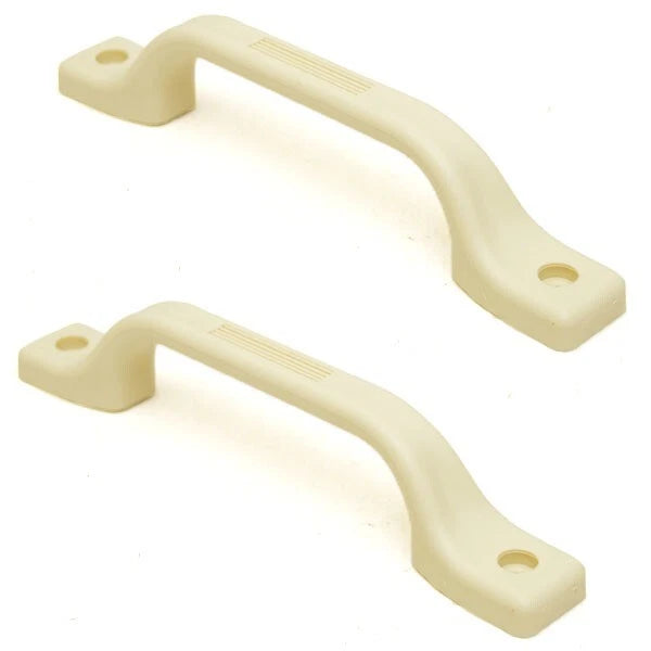 LPC Boat Grab Handle 480 - 9 1/4 Inch Off White Plastic (pair)
