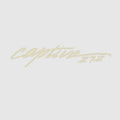 Rinker Boat Brand Decal VS810402-03-27 2 - Captiva 272 Eggshell (pair)