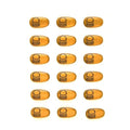 Sharpline Boat Raised Rotary Decals - Lights Gold (set of 18)