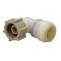 Watts Boat Elbow Fitting 3520-1008 - QC Female Swivel 3/4 Inch Plastic