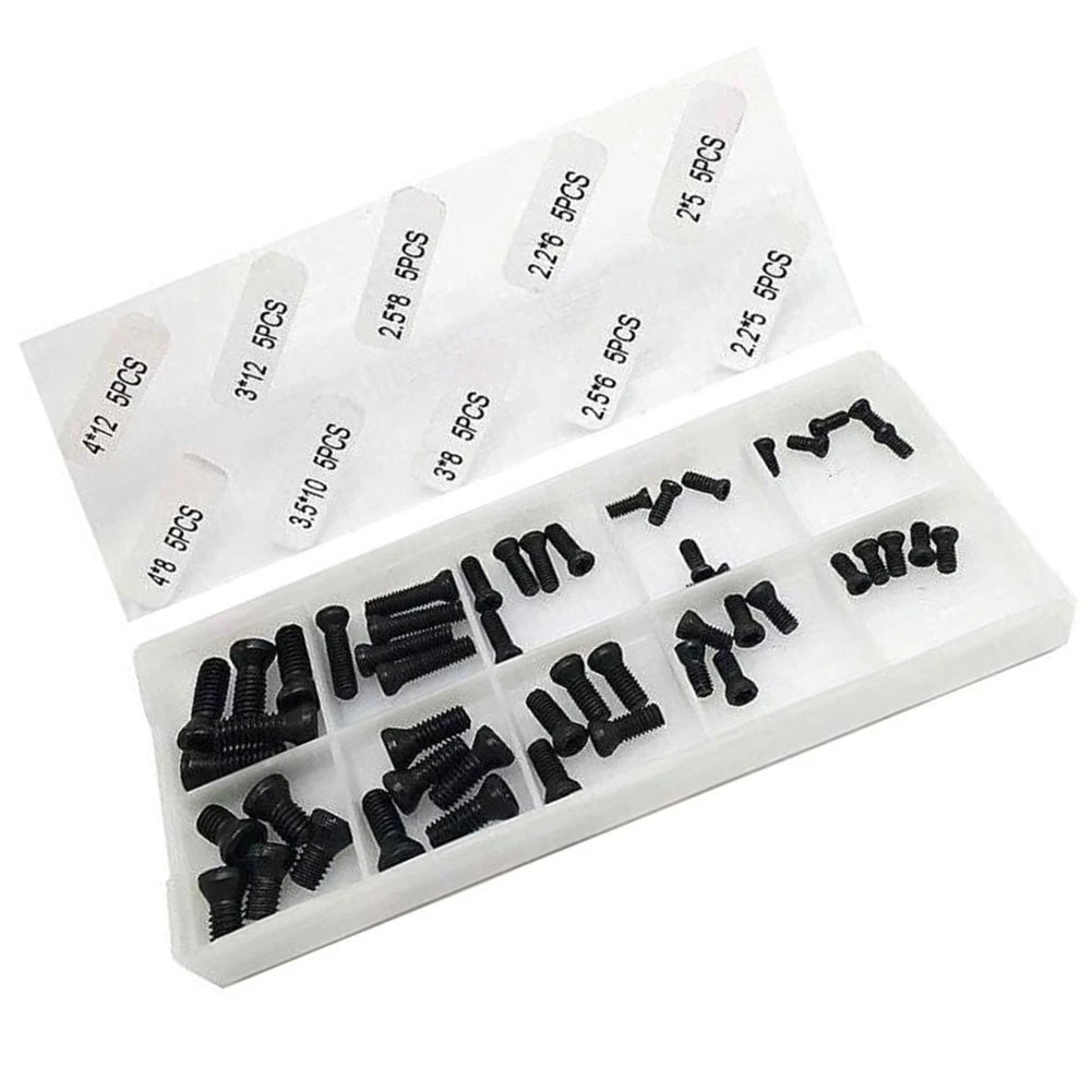 Screws Pack of 50 Designed for Securing Carbide Inserts on Tool Holders