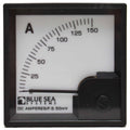 DER EE Boat Analog Amp Meter DE-72 - 0 - 150 DC 2 5/8 Inch Black White