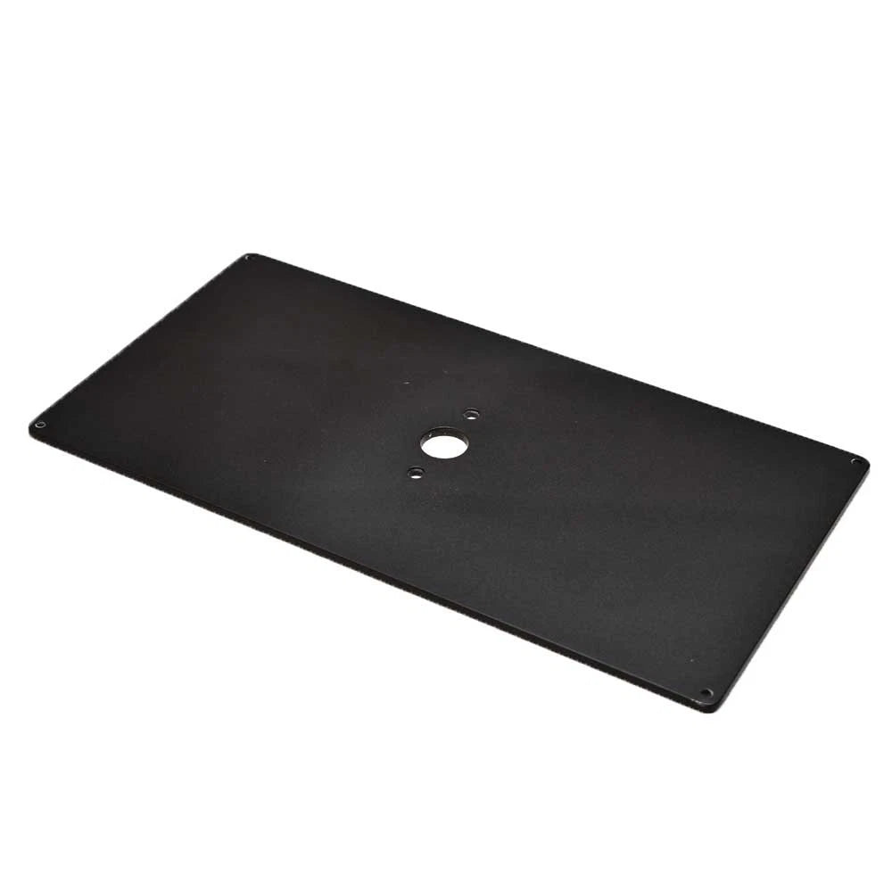 Larson Boat Mounting Panel 6789101 - 14 X 7 1/8 Inch Stainless Black