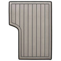 Harris Kayot Boat Non Skid Pad 2250592 - V270 Head Step Snap-In Gray Black