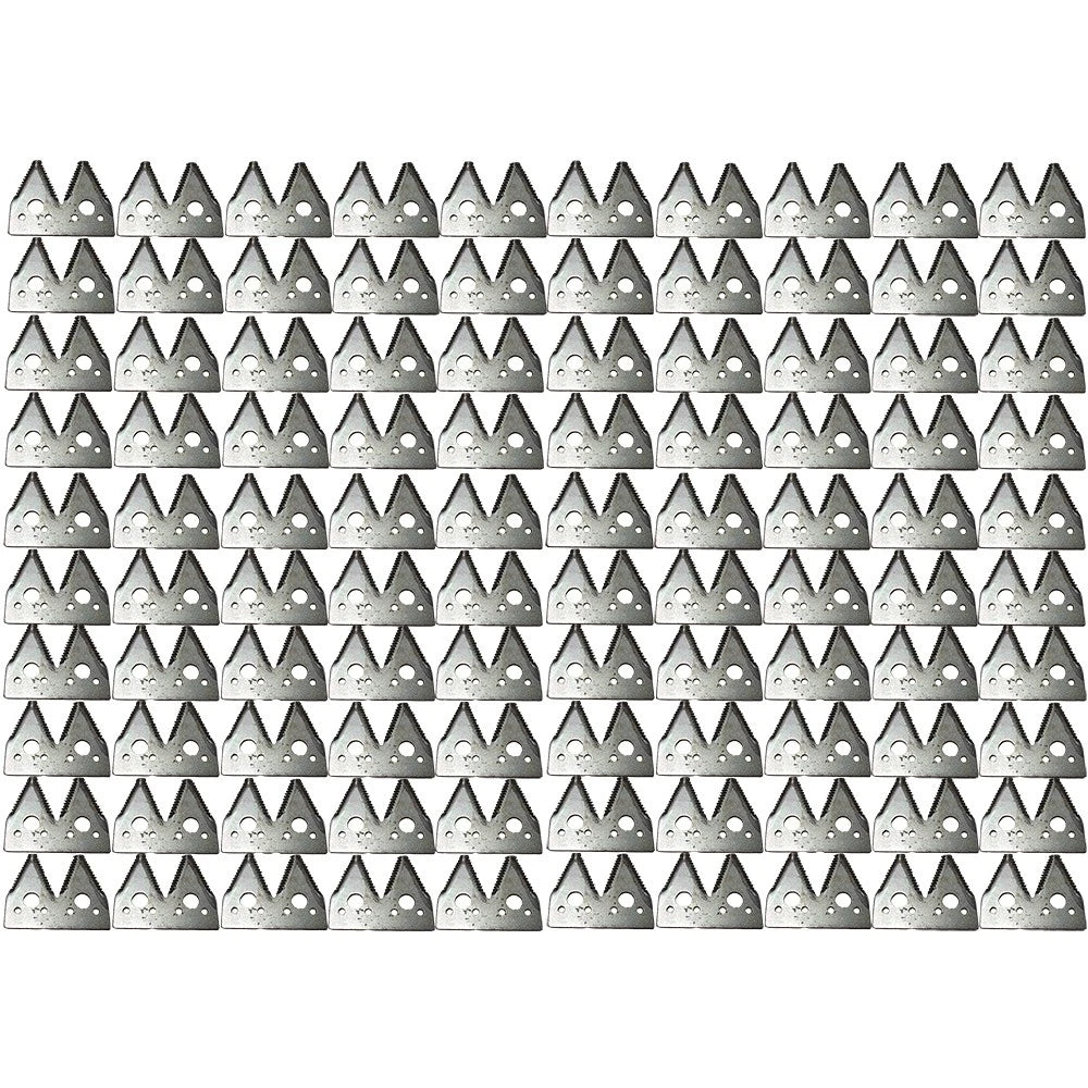 (100) Course Tooth Double Sickle Sections Fits John Deere Cutting Platforms