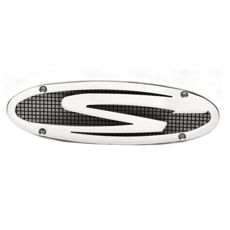 Supra Boat Intake Vent Cover 109259 - 9 1/4 X 2 3/4 Inch Stainless