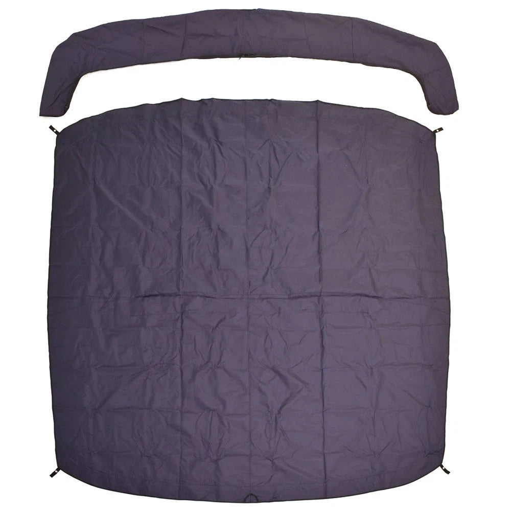 Blue Wave Boat Bimini Top Canvas 23178.1-6 - Tumacs Navy with Boot