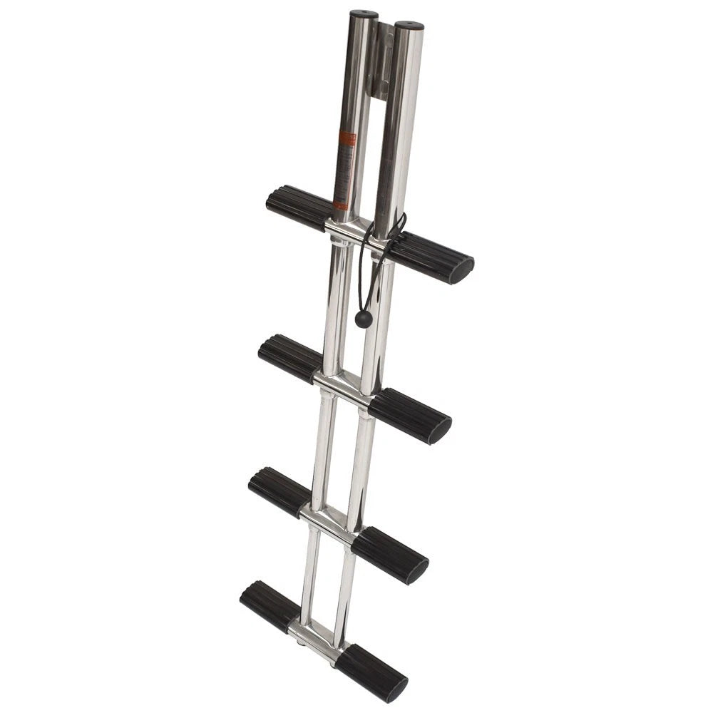 Jif Marine Boat Telescoping Dive Ladder IBD4 - 4-Step 41 1/4 Inch SS