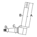 5166101 LH High Profile Spindle Fits Ford/ Holland TN55 TN55D TN65 TN65D