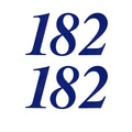Rinker Boat Decal - 182 Blue Vinyl 5 1/4 Inch (set of 2)
