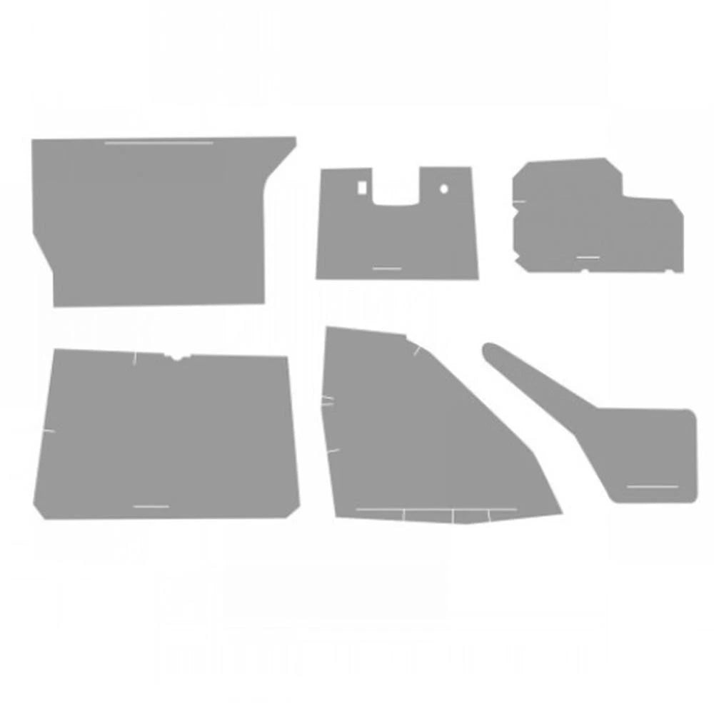 CA7100 Cab Kit, Embassy Gray Vinyl Fits Case IH