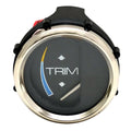 Faria Boat Trim Gauge GP9874A - Volvo SX MD 2 Inch Chrome Black
