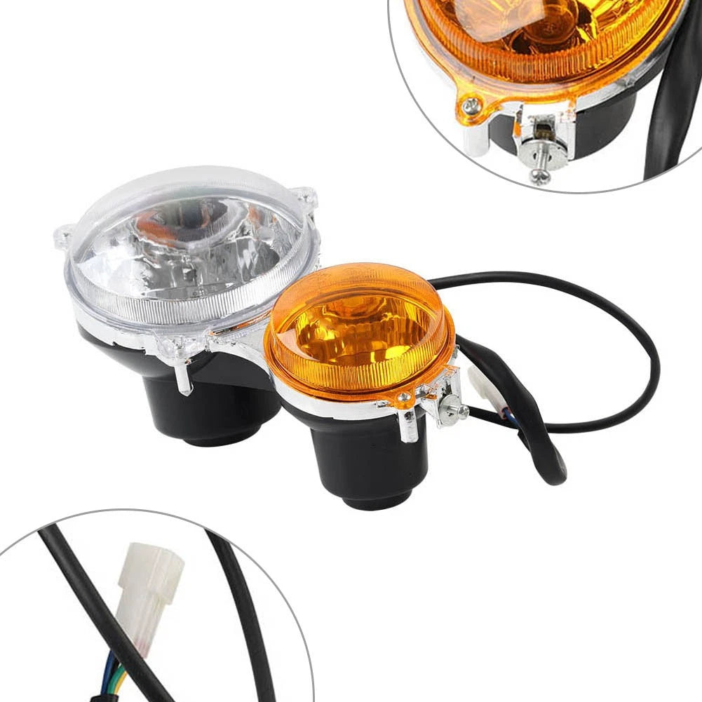 1 Pc Headlight Right Side Driver Head Light UTV Lamp for HiSun 500 700