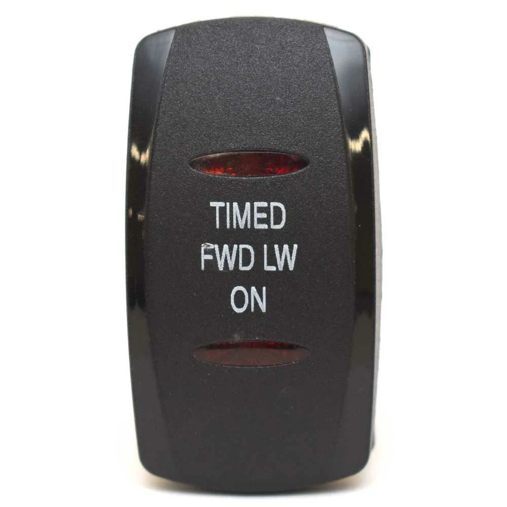 Carling Boat Rocker Switch 206729 - with Actuator 20A 12V ON/OFF/ON