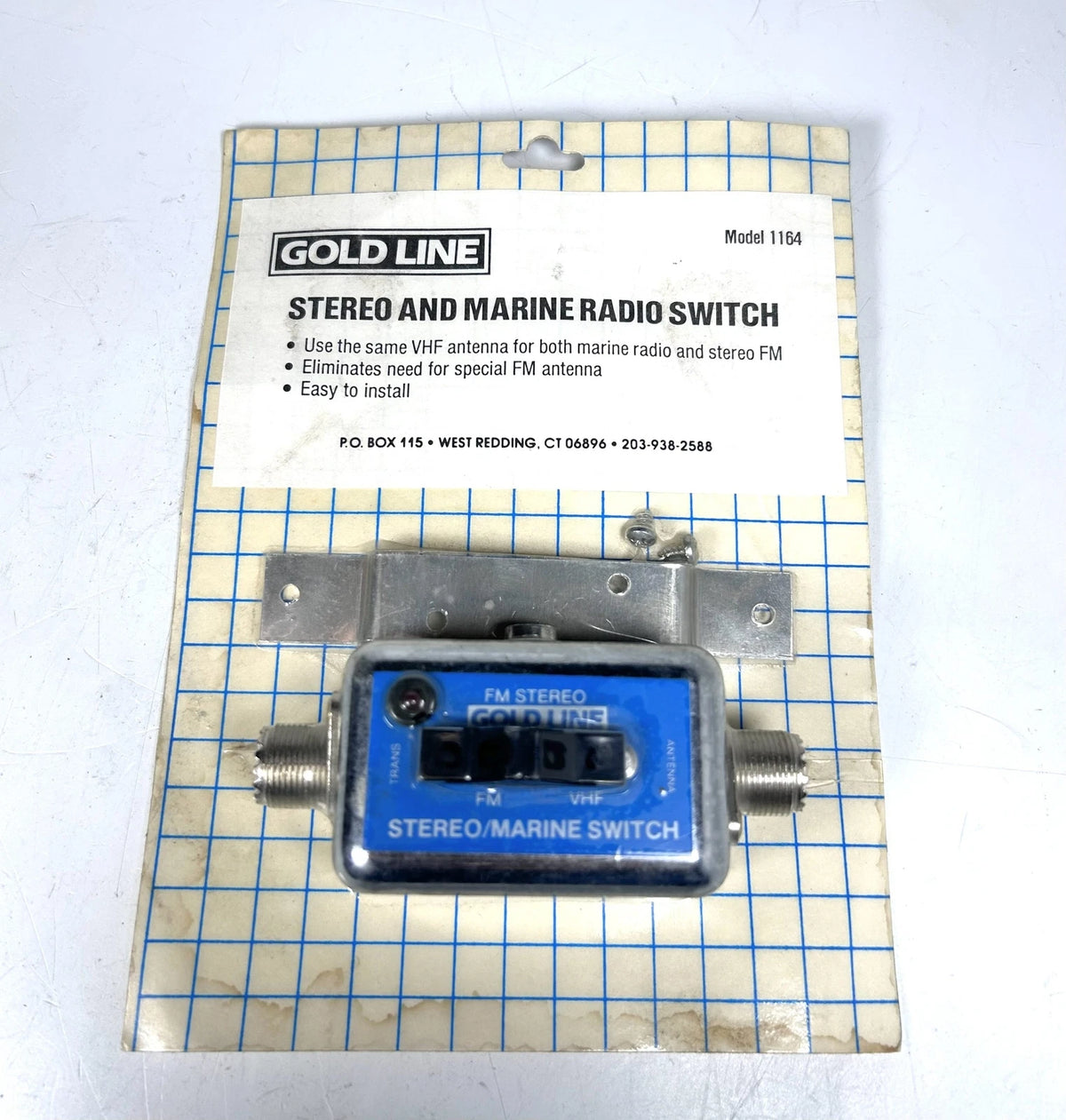 Gold Line 1164, Stereo & Marine Radio Switch