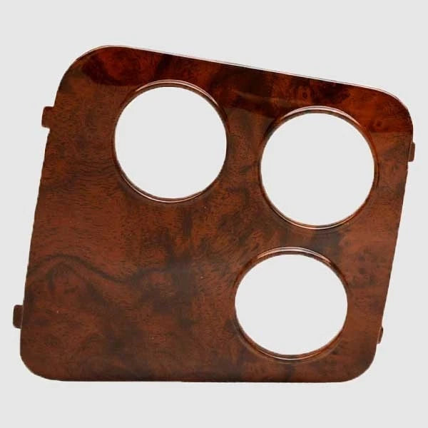 Ranger Boat Blank Gauge Panel 7202747 - 6 3/4 X 6 3/4 Inch Woodgrain