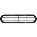 Crownline Boat Vent Grille Cover 35015 - Oval Black Plastic