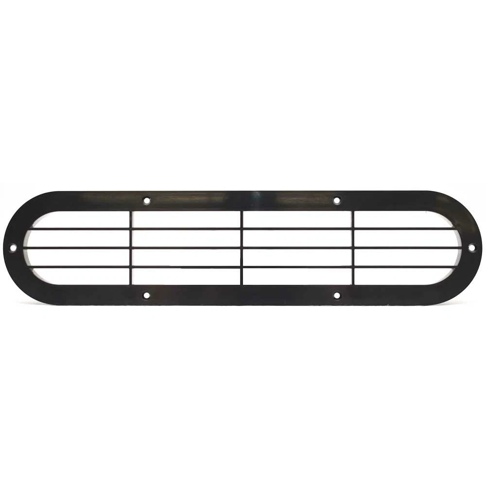 Crownline Boat Vent Grille Cover 35015 - Oval Black Plastic