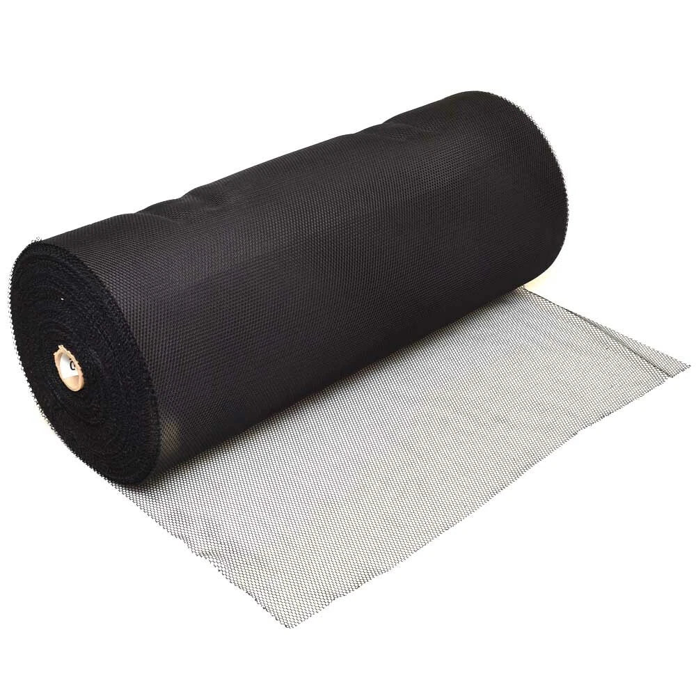 Apex Mills Boat Cargo Net Mesh Fabric - Black 50 Inch (roll)