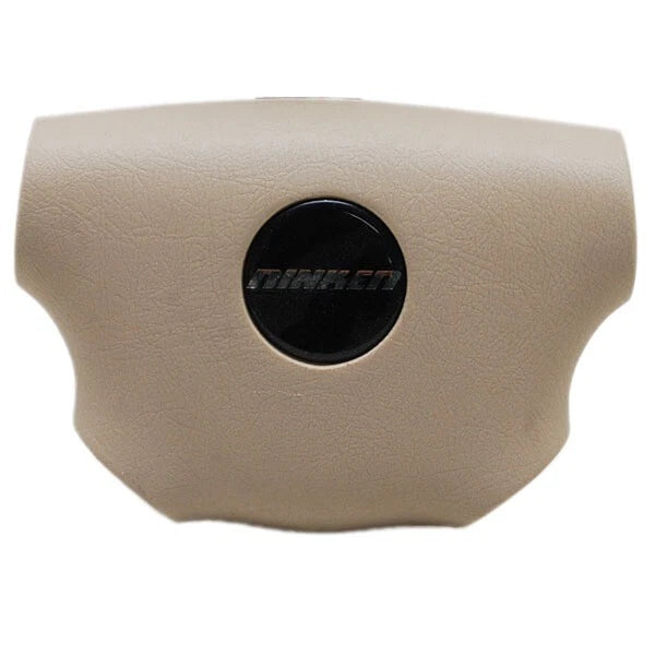 Rinker Boat Steering Wheel Center Cover - Beige Plastic /w Cap