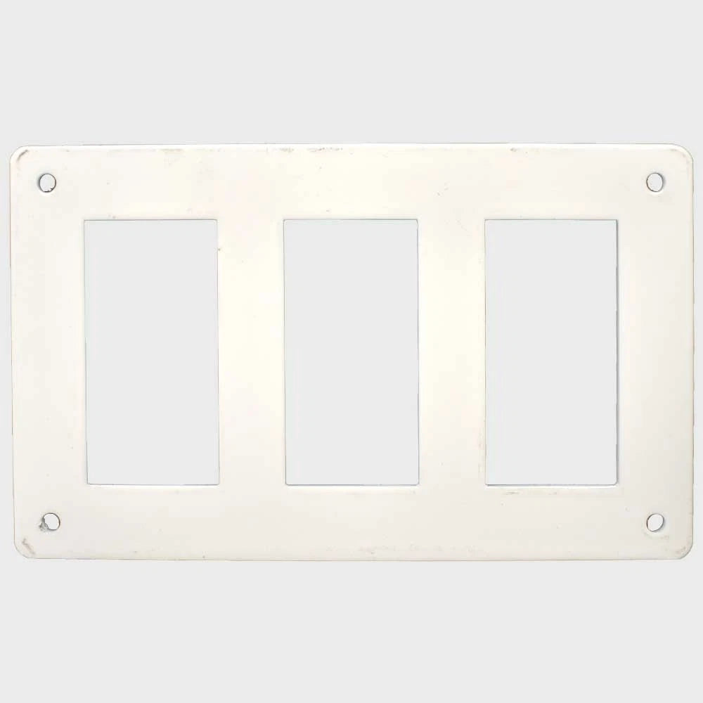 Carver Marquis Boat Switch Panel 5765878 - White Aluminum