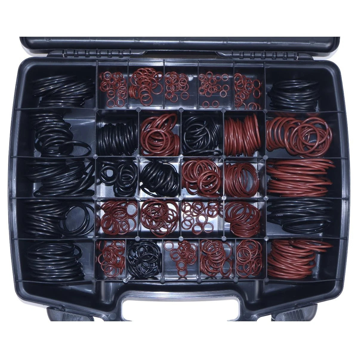 595Pcs O-Ring Seal Kit Box 270-1528 for Loader Excavator Caterpillar Nitrile 90A
