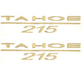 Tahoe Boat Raised Emblem Decal 138689 - 215 Logo Stickers (pair)