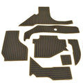 Rinker EX 370 Boat Non-Skid Cockpit Mats 2290878 - Snap-In (set of 7)