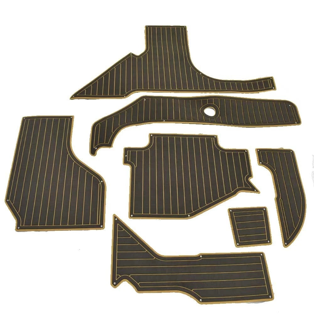 Rinker EX 370 Boat Non-Skid Cockpit Mats 2290878 - Snap-In (set of 7)