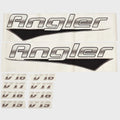 G3 Boat Model Decal Stickers 73405343 - Angler V16 - V19 (kit)