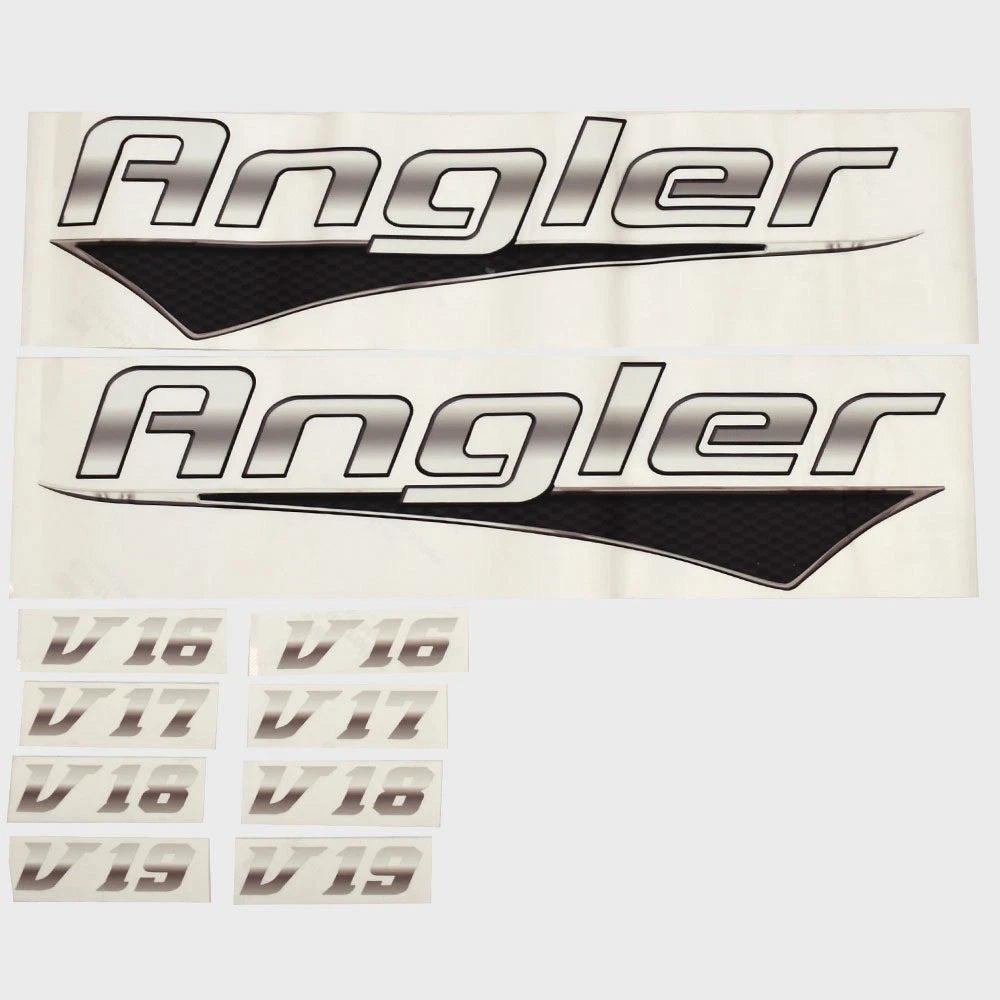 G3 Boat Model Decal Stickers 73405343 - Angler V16 - V19 (kit)