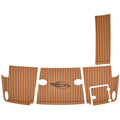 Chaparral Boat Swim Platform Mats 60.00276 - 267 SSX Teak - Black (5Pc)