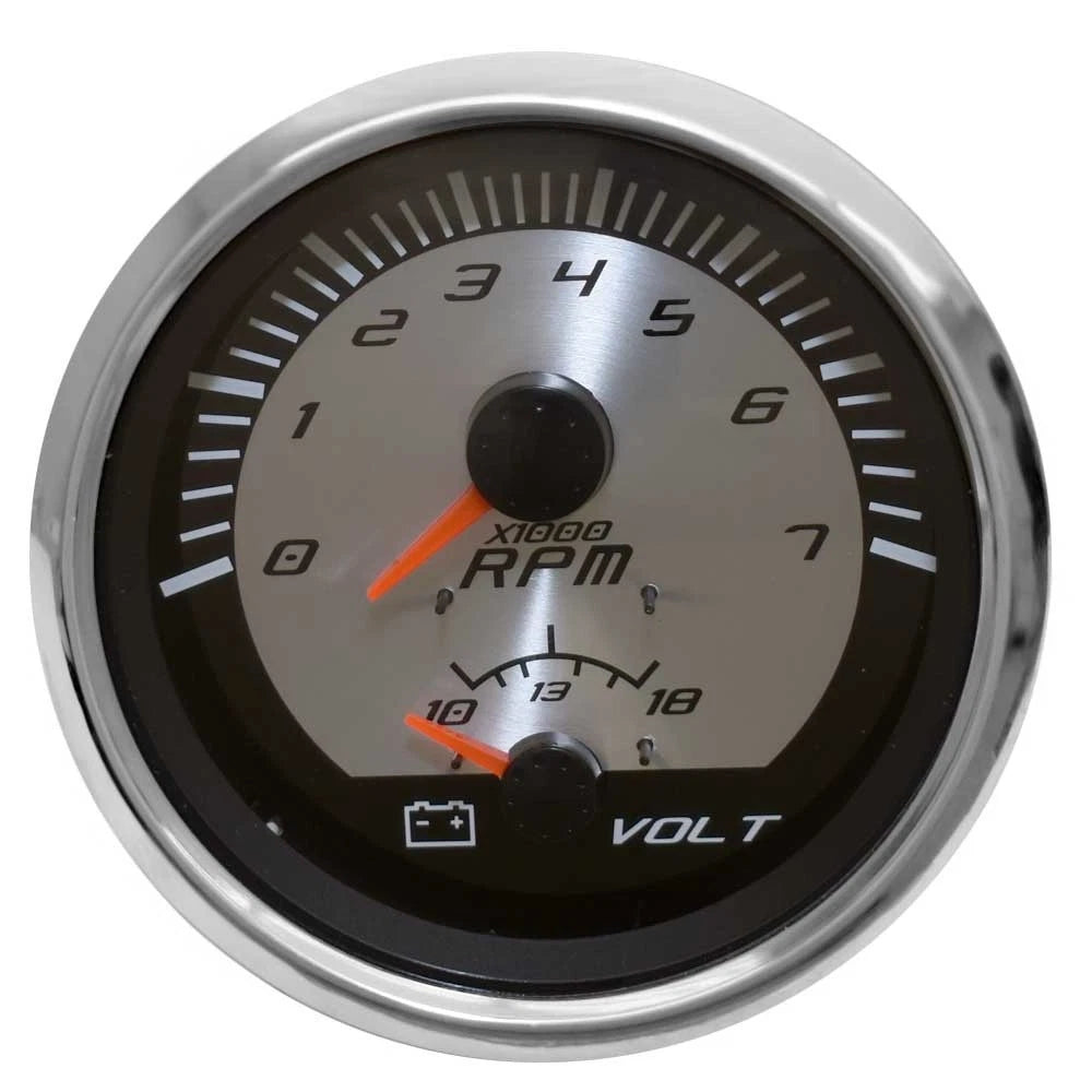 Faria Boat Multifunction Gauge GT0083A - Platinum 3 1/4 Inch