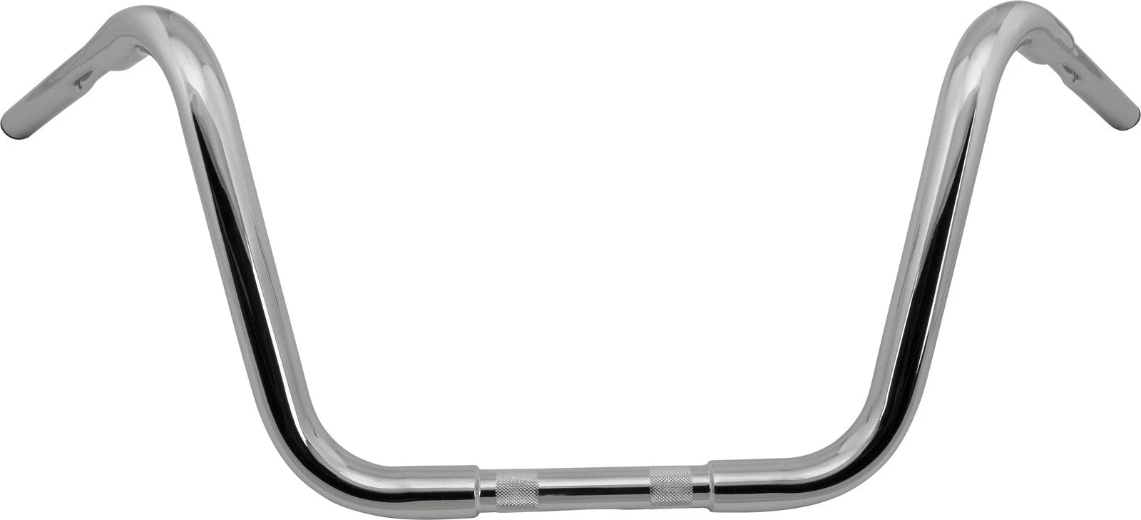 HARDDRIVE 1.25 Inch Ape Hanger Handlebars 12 Inch Chrome for Harley-Davidso N