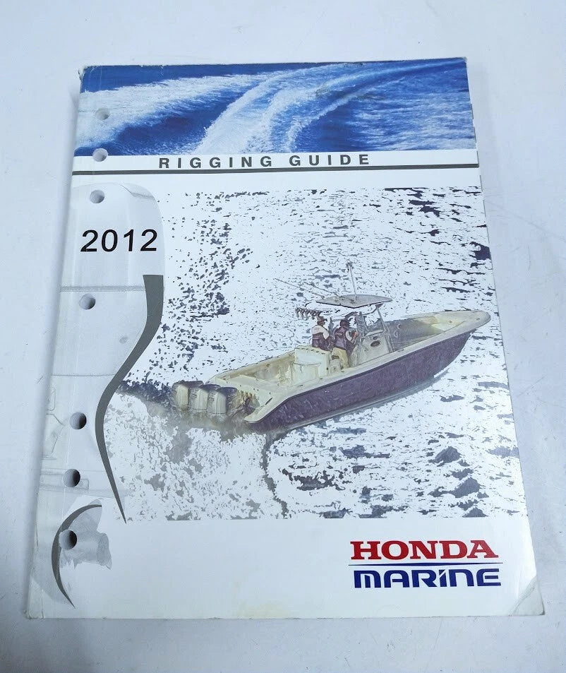 Honda Marine PPD53343-J, Rigging Guide 2012