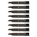 8 Pack: Mower Blades Fits John Deere Replaces M84472