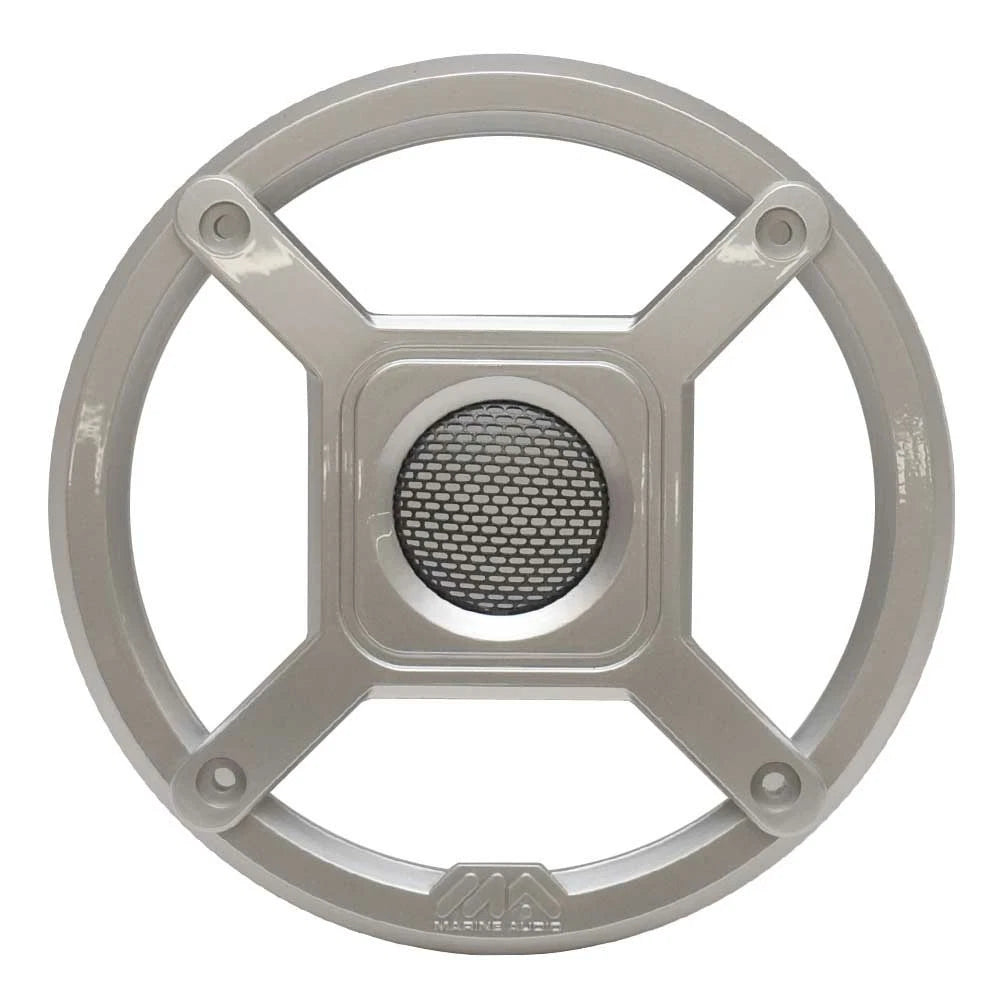 Lowe Boat Speaker Grille 2325843 - Marine Audio 6 1/2 Inch Silver