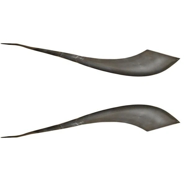 Larson Boats Vent Decals 0573060 - 34 5/8 X 5 5/8 Inch Black and Grey