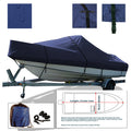 Crownline 235 CCR Cuddy Cabin I/O Trailerable Boat Cover Navy 600D Waterproof