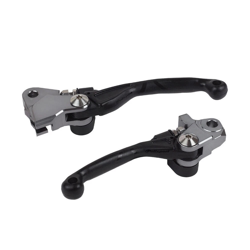 Polisport Black Folding Lever Set for KTM 300 EXC 2014-2018