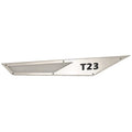 Axis Boat Stern Vent Grille 3328090.1 - T23 Brushed Aluminum (STBD)