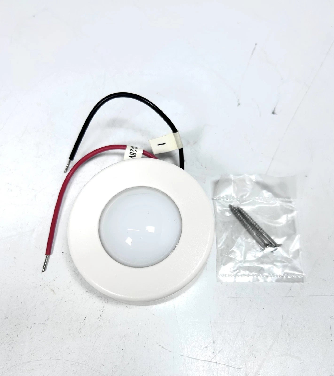 ITC 69662-W1, Marine Boat Flush Mount Hard Top Spreader Light 10-28V